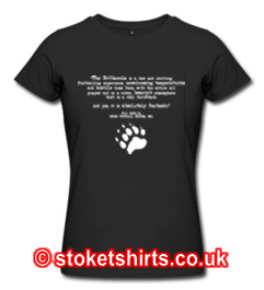 Women's Bear Pit Quote Text