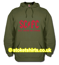 Hoodie SC/FC Let there be Stoke
