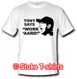 Tony Says Work 'Aard